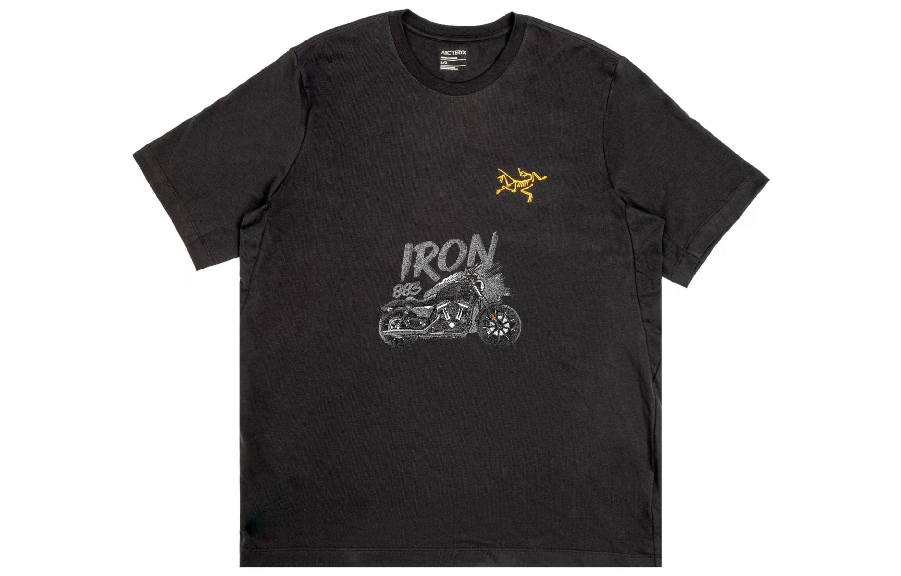 【Custom Apparel】Arcteryx Multi Bird Logo Tee Black Retro Unisex Graphic T-Shirt X000007747(Group16-）