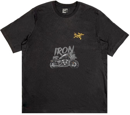 【客製服飾】Arcteryx 多鳥標誌黑色復古男女款圖案短袖T恤 X000007747(Group16-) Order 【客製服飾】Arcteryx 多鳥標誌黑色復古男女款圖案短袖T恤 X000007747(Group16-)