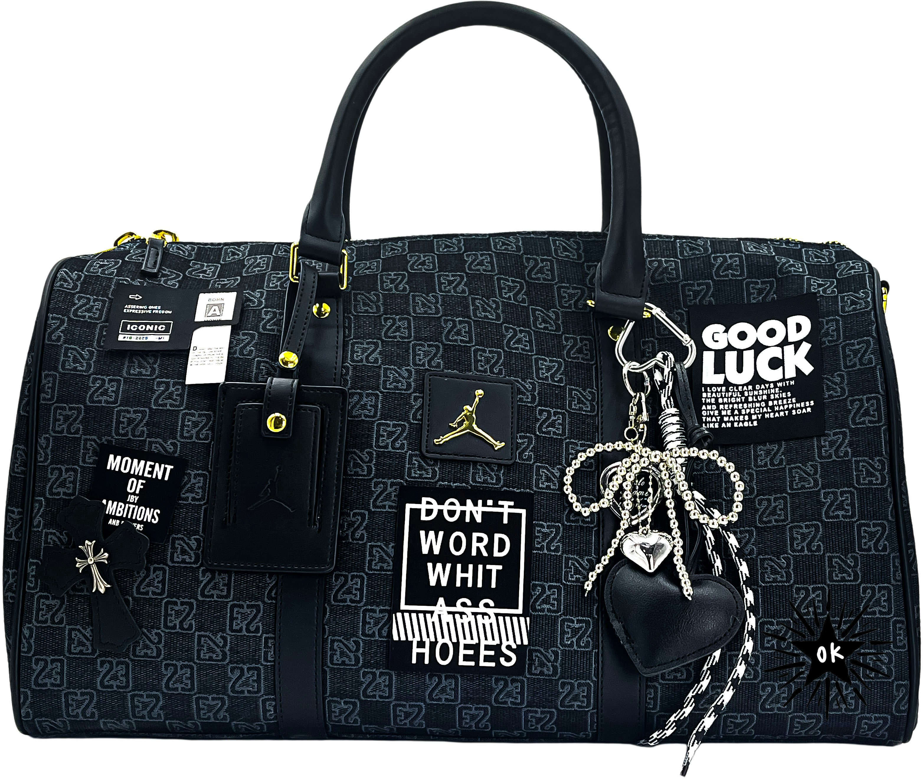 custom-bag-jordan-checkered-graffiti-travel-gym-bag-bucket-bag-polyester-unisex-fj-6787-011-team-1271-imaginarychessboard