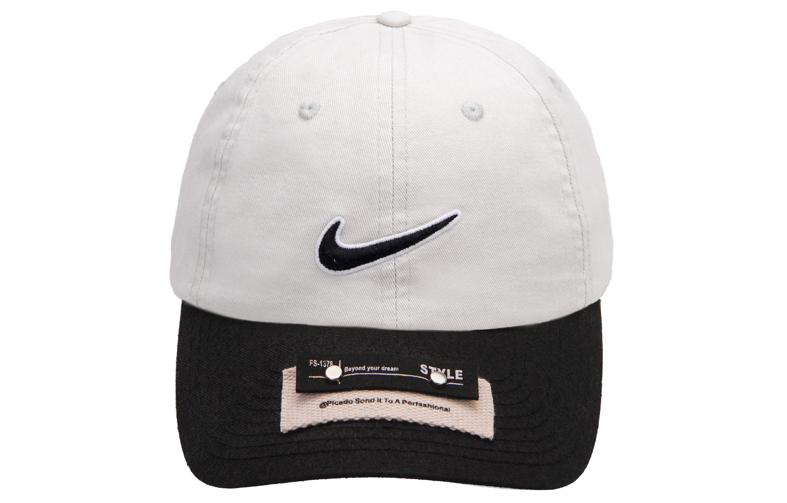 【Custom Cap】Nike Kawayu 2.0 High-Street Embroidered Unisex Adjustable Cap FB5369-072(TEAM1102-CHUANYU2.0)