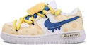 Buy 【定制球鞋】 Nike Air Force 1 Low LE 達芬奇定制 海星寶寶 海星 波點 可愛 防滑 低幫 板鞋 中童 黃藍