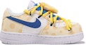 Order 【定制球鞋】 Nike Air Force 1 Low LE 達芬奇定制 海星寶寶 海星 波點 可愛 防滑 低幫 板鞋 中童 黃藍