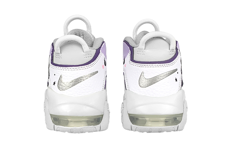 Details for (PS) [カスタムシューズ] (幼児用) ナイキ エアモアアップテンポ「ダークスカルホワイトパープル」 FD0023-001(Team47-皮蓬库洛米SBOX)