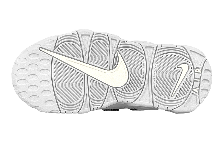 Sizing (PS) [カスタムシューズ] (幼児用) ナイキ エアモアアップテンポ「ダークスカルホワイトパープル」 FD0023-001(Team47-皮蓬库洛米SBOX)