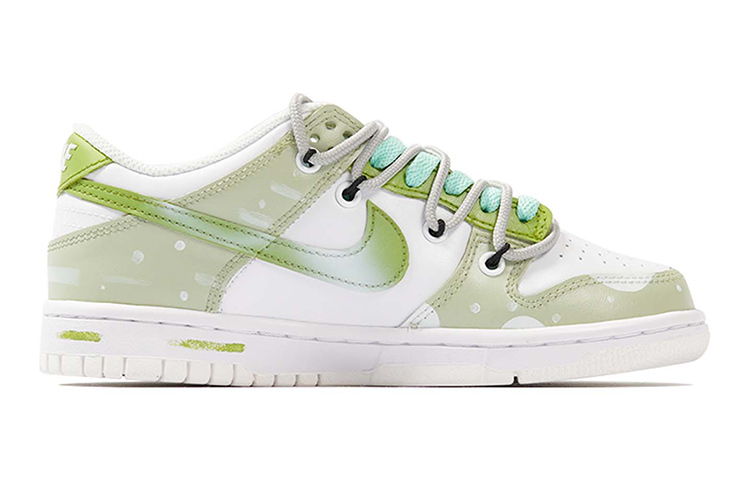 Order (PS) [定制鞋款] 耐克Dunk Low '珍珠羊-儿童节抹茶' DH9765-100(TeamP-女款珍珠羊S-BOX)