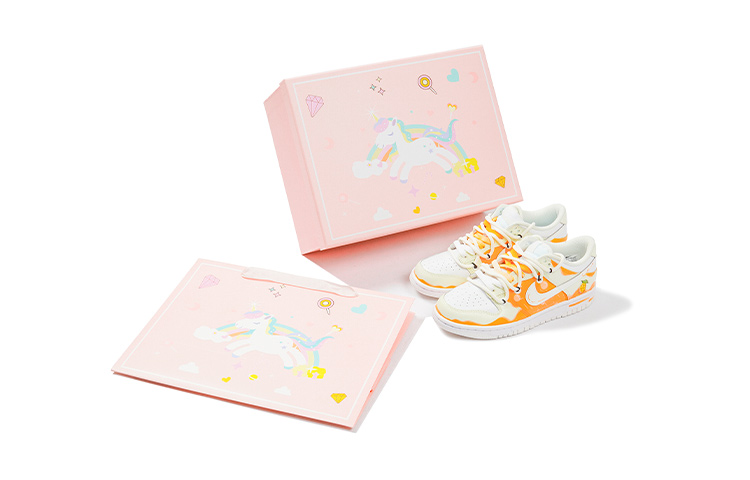 Buy (PS) [カスタムシューズ] (幼児用) ナイキ ダンク ロー 'パイナップルソーダ' DH9765-100(TeamP-女款菠萝汽水S-BOX)