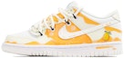 Order 【定制球鞋】Nike Dunk Low 六一兒童節系列 菠蘿汽水 貼皮 解構鞋帶 做舊效果 復古 休閒 低幫 板鞋 GS 白橙色
