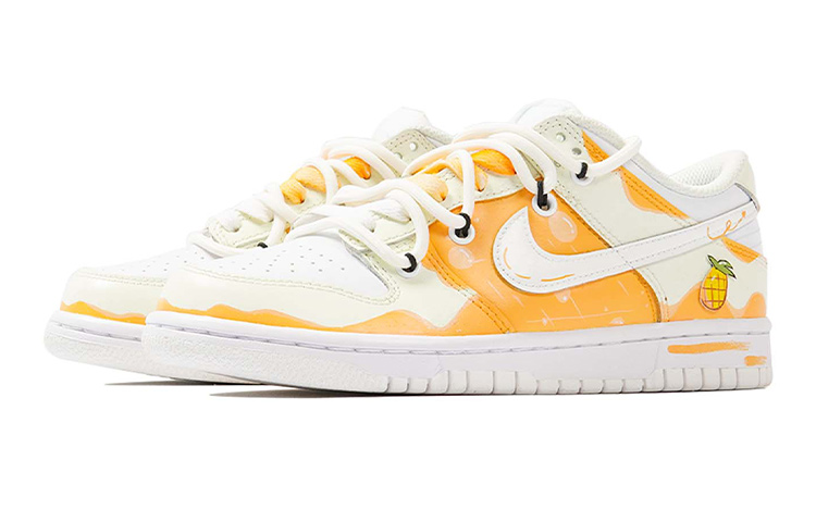 Shop (PS) [カスタムシューズ] (幼児用) ナイキ ダンク ロー 'パイナップルソーダ' DH9765-100(TeamP-女款菠萝汽水S-BOX)