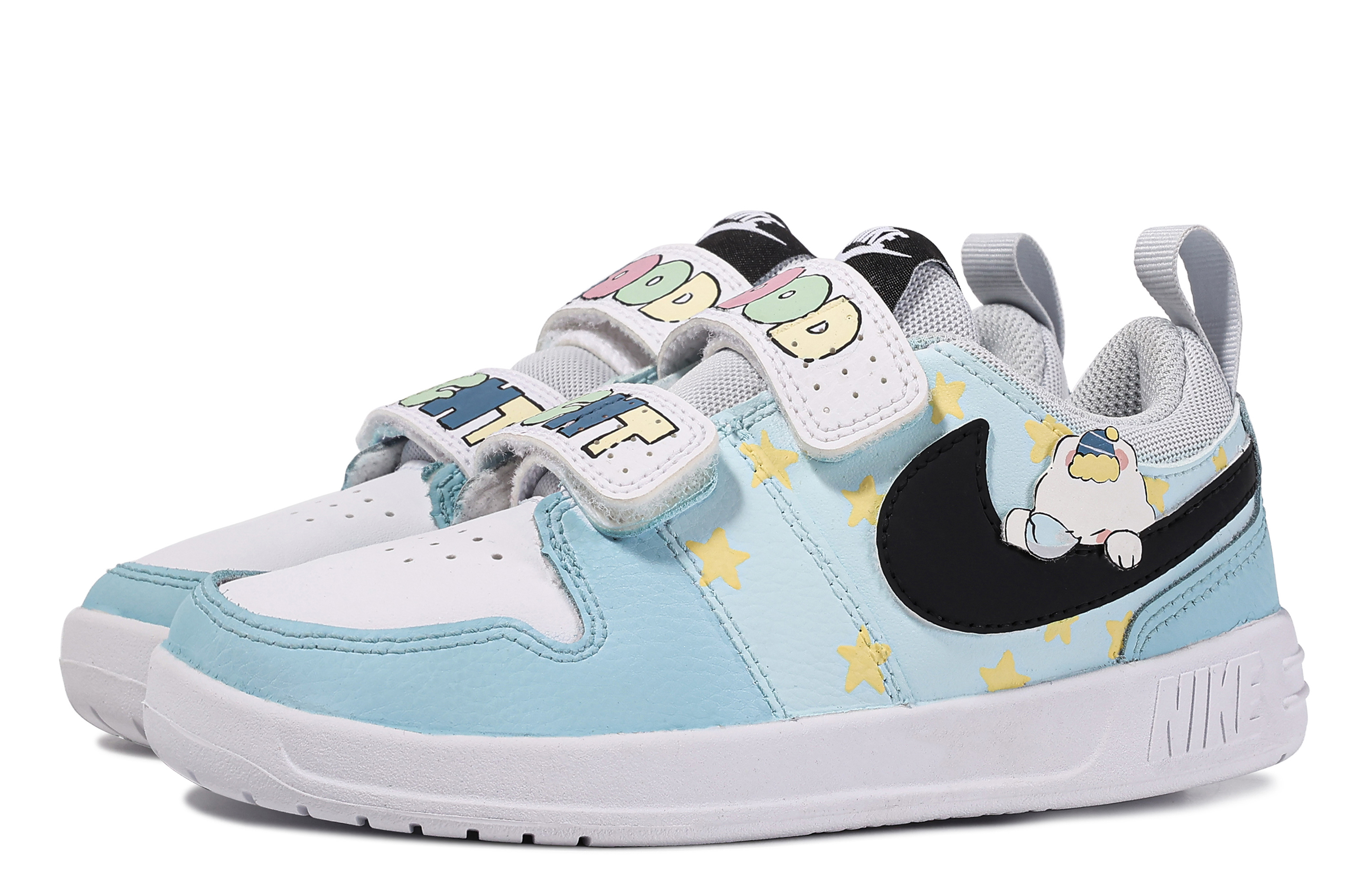 Shop (PS) [定制鞋] 耐克 Pico 5 '达芬奇晚安星辰' AR4161-100(TeamM-宝贝晚安)