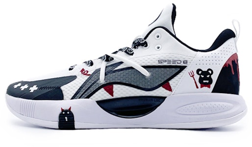 (TD) 리닝 스피드 8 '악동 낙서 - 검/흰/빨' ABPS003-1(Team40-男款闪击小恶魔黑红) Buy (TD) 리닝 스피드 8 '악동 낙서 - 검/흰/빨' ABPS003-1(Team40-男款闪击小恶魔黑红)