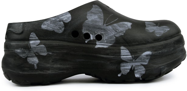 【訂製球鞋】 adidas originals AdiFOM Stan Smith Mule 蝴蝶 時尚百搭 抗磨損抗滑頭套拖鞋 女款 黑白 Lookbook 【訂製球鞋】 adidas originals AdiFOM Stan Smith Mule 蝴蝶 時尚百搭 抗磨損抗滑頭套拖鞋 女款 黑白