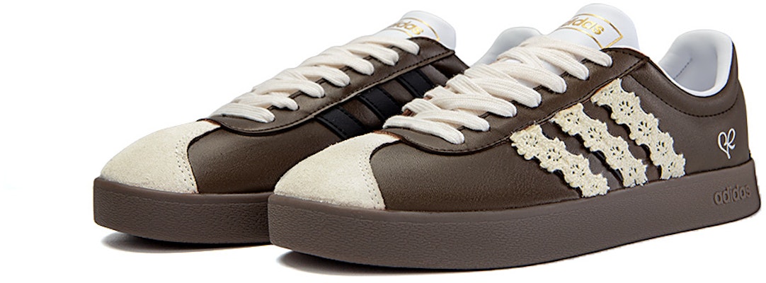 【訂製球鞋】adidas neo Vl Court 古典公主 琥珀 芭蕾風 法式 復古 簡約 防滑耐磨輕便 低筒 板鞋 女款 棕色 Shop 【訂製球鞋】adidas neo Vl Court 古典公主 琥珀 芭蕾風 法式 復古 簡約 防滑耐磨輕便 低筒 板鞋 女款 棕色