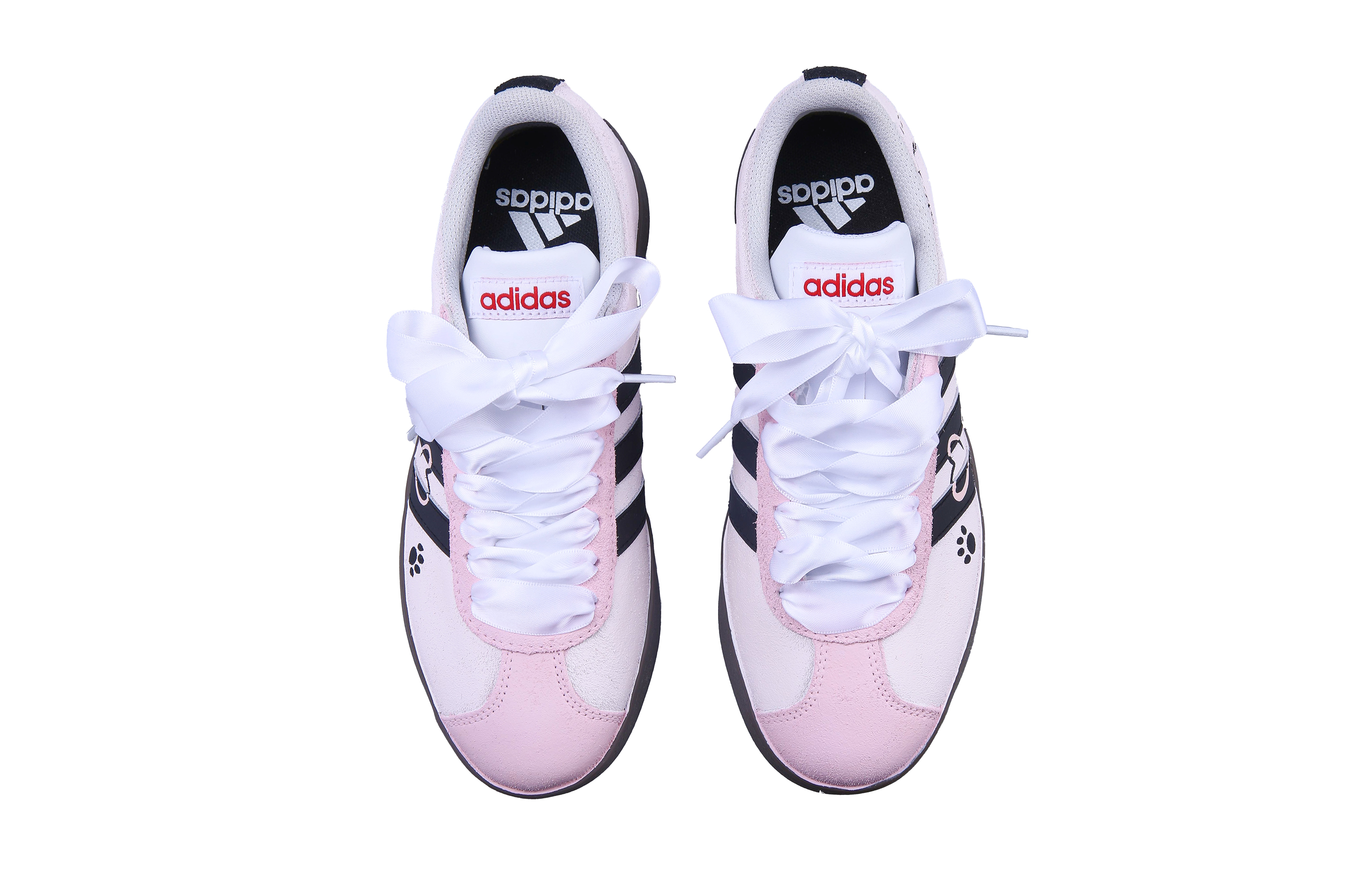 [Custom Shoes] (W) adidas Neo VL Court 'Pink Sweetheart Bear' 圖 5
