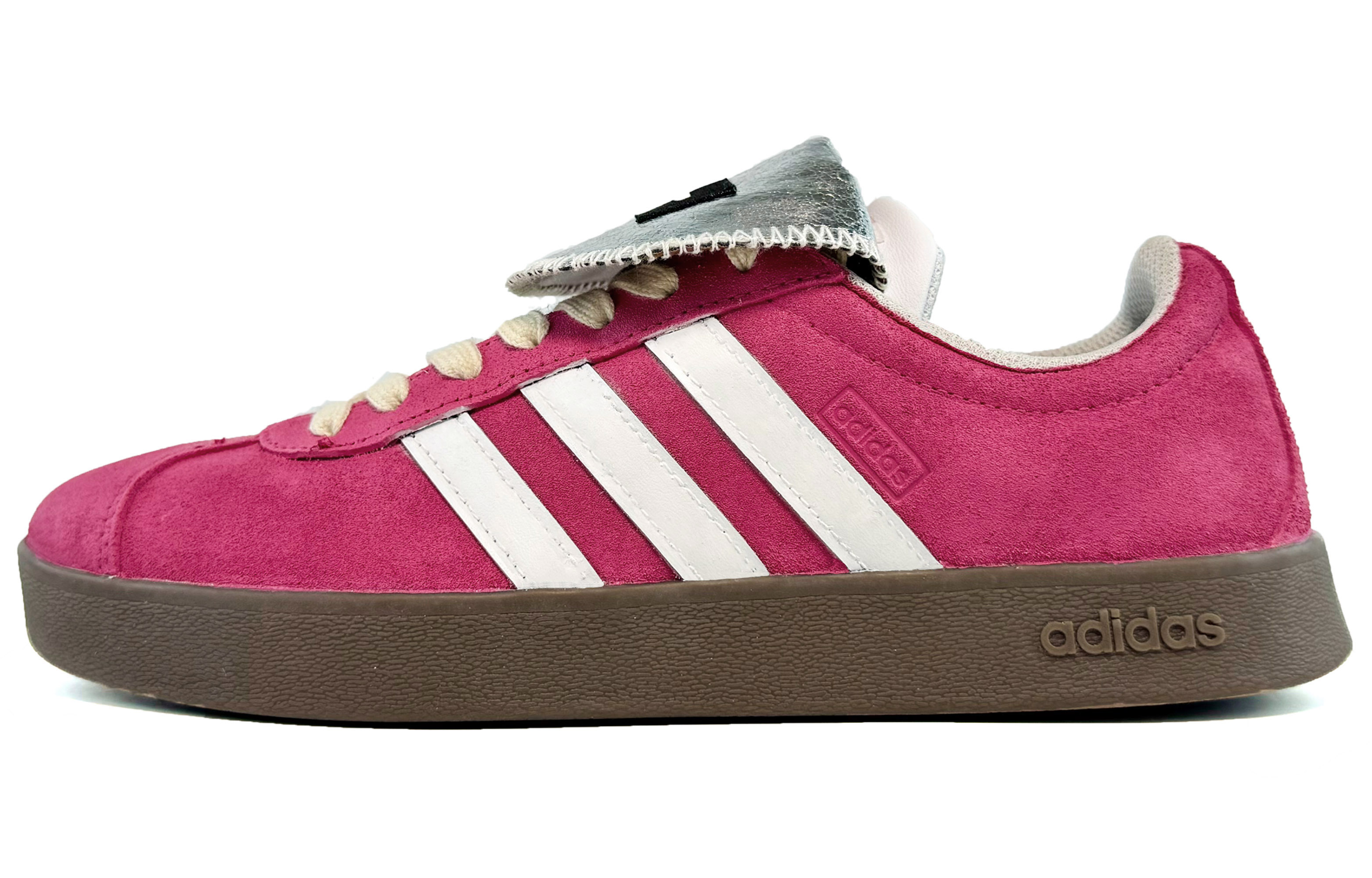 [Custom Shoes] (W) adidas Neo VL Court 'White-Pink Y2K Sweet-Spicy'