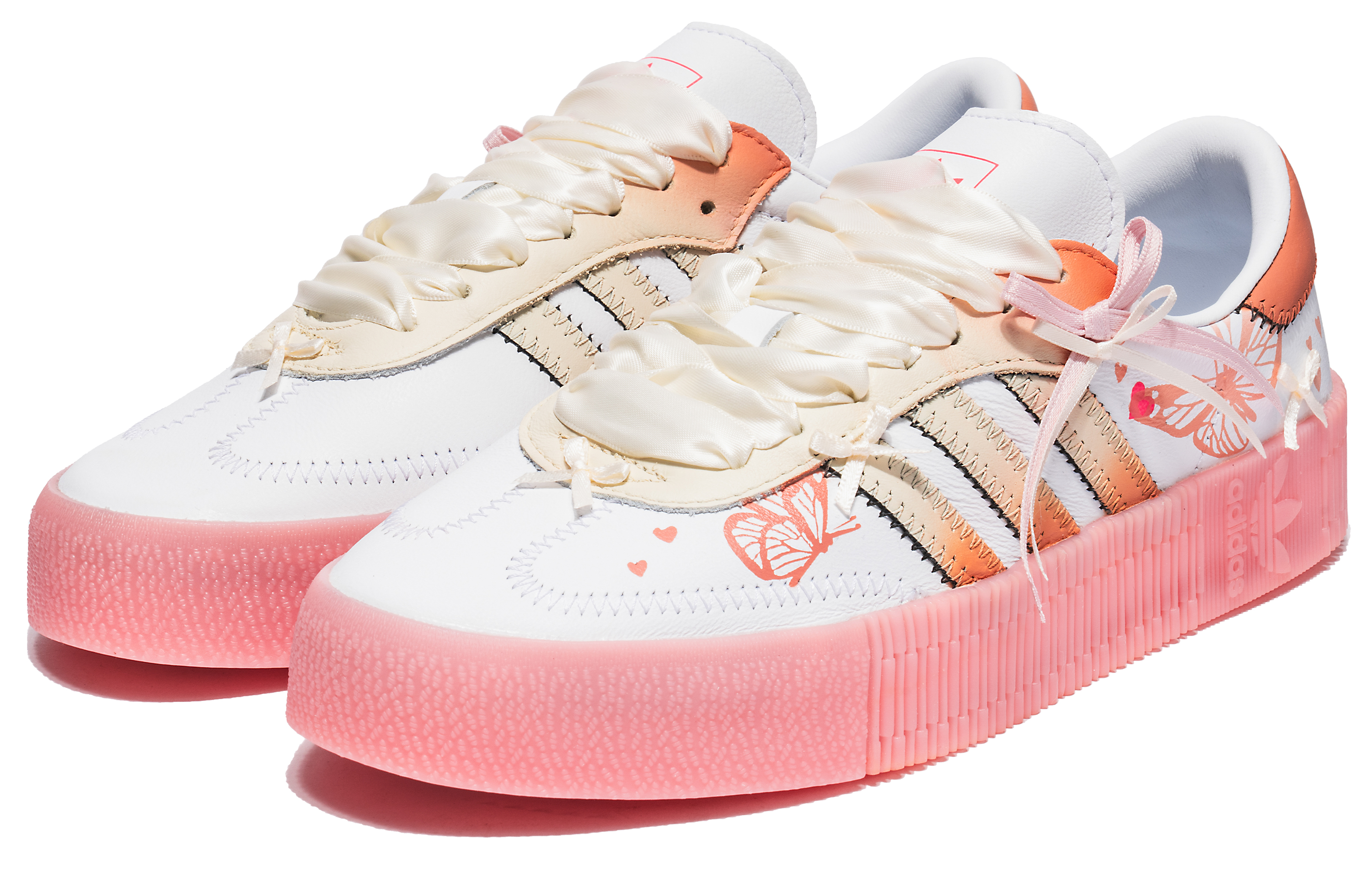 [Custom Shoes] (W) adidas Originals Samba 'Ballet Pink Butterfly' 圖 4