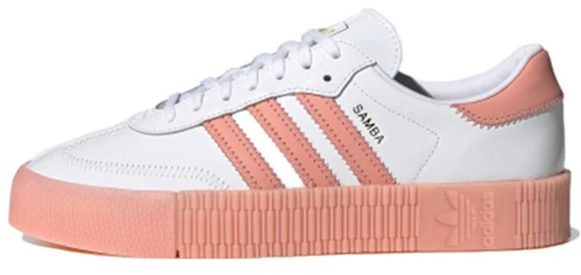 【訂製球鞋】adidas originals Samba 野鶴製造 清新簡約 芭蕾風 蝴蝶 低筒 板鞋 女款 粉色 Sizing 【訂製球鞋】adidas originals Samba 野鶴製造 清新簡約 芭蕾風 蝴蝶 低筒 板鞋 女款 粉色