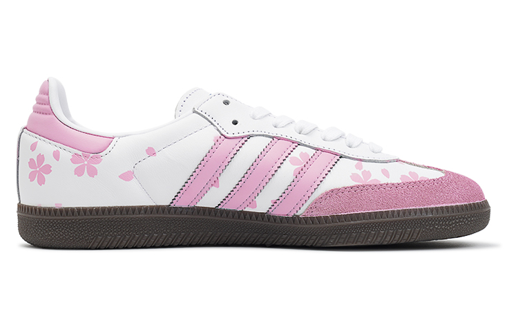Lookbook (W) [Kasut Khusus] adidas Originals Samba 'Merah Jambu Putih Bunga Sakura' IG1024(TeamI-女款樱粉K粉白3A24)