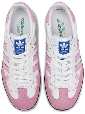 【客製化球鞋】 adidas originals Samba 莓刻 櫻粉 清新少女 櫻花 防滑耐磨 低筒 滑板鞋 女款 粉白 Purchase 【客製化球鞋】 adidas originals Samba 莓刻 櫻粉 清新少女 櫻花 防滑耐磨 低筒 滑板鞋 女款 粉白