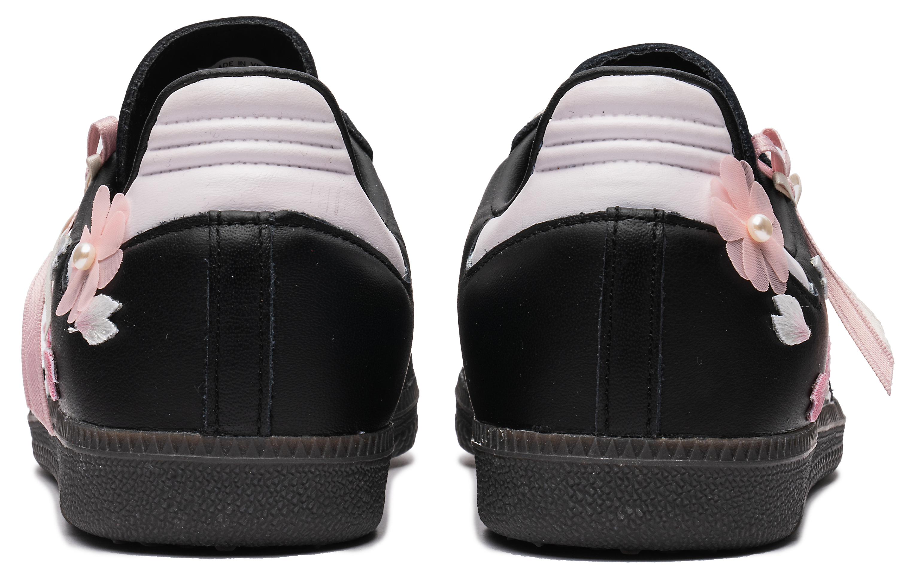 Purchase (W) [Shoes Custom] adidas Originals Samba 'Night Cherry Blossom Black Pink' B75807(TeamB-女款夜樱秘境)