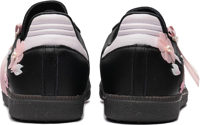 (W) 아디다스 오리지널 삼바 '밤벚꽃 블랙 핑크' (커스텀 슈즈) B75807(TeamB-女款夜樱秘境) Purchase (W) 아디다스 오리지널 삼바 '밤벚꽃 블랙 핑크' (커스텀 슈즈) B75807(TeamB-女款夜樱秘境)