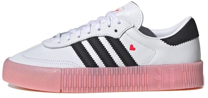 【訂製運動鞋】adidas originals Samba 野鶴製造 520特別系列 清新簡約 芭蕾風 珍珠細語 低筒 板鞋 女式 粉 Sizing 【訂製運動鞋】adidas originals Samba 野鶴製造 520特別系列 清新簡約 芭蕾風 珍珠細語 低筒 板鞋 女式 粉