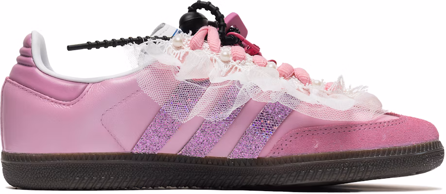 (W) 아디다스 삼바 '핑크 블랙 바비 레이스' (커스텀) IG1024(TeamB-女款芭比蕾丝) Order (W) 아디다스 삼바 '핑크 블랙 바비 레이스' (커스텀) IG1024(TeamB-女款芭比蕾丝)