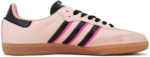 【訂製球鞋】adidas originals Samba OG 蒸氣木偶 草莓可可 防滑耐磨 低筒 板鞋 女款 黑粉 Order 【訂製球鞋】adidas originals Samba OG 蒸氣木偶 草莓可可 防滑耐磨 低筒 板鞋 女款 黑粉