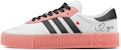 (W) 아디다스 오리지널스 삼바 로즈 '스윗 드림 핑크-화이트' 커스텀 슈즈 EF4965(Team拾陆--甜梦蜜语女款)