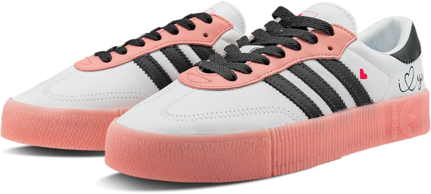 (W) 아디다스 오리지널스 삼바 로즈 '스윗 드림 핑크-화이트' 커스텀 슈즈 EF4965(Team拾陆--甜梦蜜语女款) Shop (W) 아디다스 오리지널스 삼바 로즈 '스윗 드림 핑크-화이트' 커스텀 슈즈 EF4965(Team拾陆--甜梦蜜语女款)