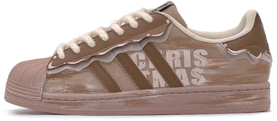 (W) Zapatillas adidas Superstar Navidad Vintage Marrón Blanco GW4440(TeamS-圣诞阿迪复古做旧QD) Buy (W) Zapatillas adidas Superstar Navidad Vintage Marrón Blanco GW4440(TeamS-圣诞阿迪复古做旧QD)