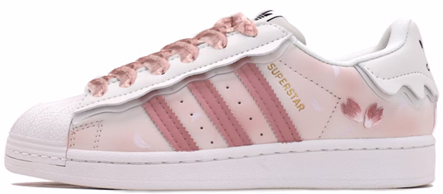 【定制球鞋】adidas originals Superstar 櫻花 少女心 奶油 低幫 板鞋 女款 粉白 Buy 【定制球鞋】adidas originals Superstar 櫻花 少女心 奶油 低幫 板鞋 女款 粉白