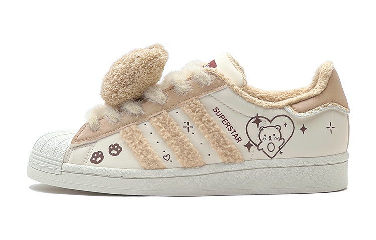 Buy (W) [Kasot Custom] adidas Originals Superstar 'Krim Teddy Bear' GY2527(TeamS-爱心小熊S-BOX)