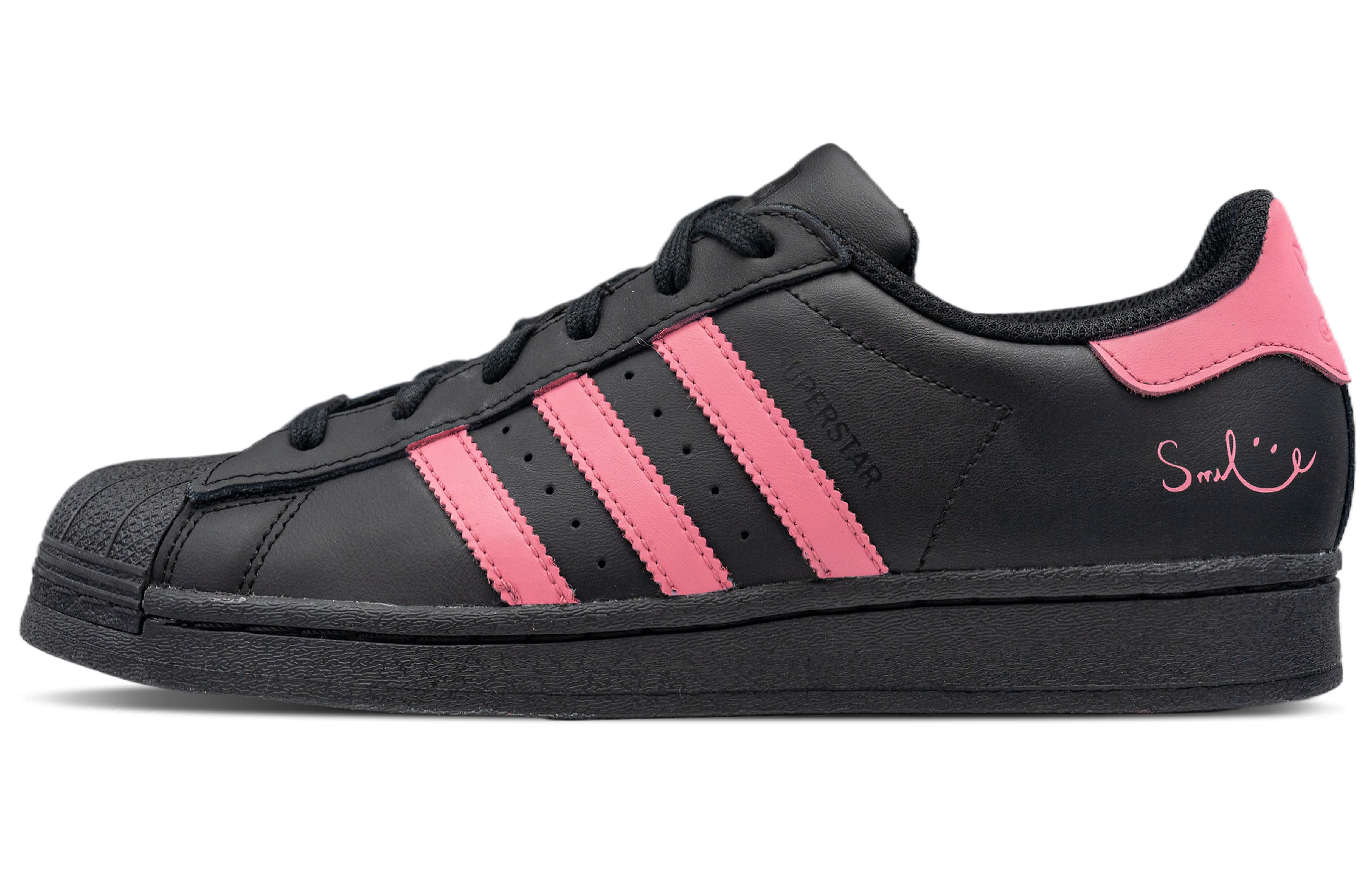 Order (W) [定制鞋] adidas Originals Superstar '霓虹黑夜' EG4957（Team拾陆-霓虹黑夜女款）