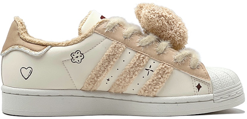 (W) アディダス オリジナルス スーパースター “クリームベア” GY2527(TeamS-爱心小熊S-BOX) Order (W) アディダス オリジナルス スーパースター “クリームベア” GY2527(TeamS-爱心小熊S-BOX)