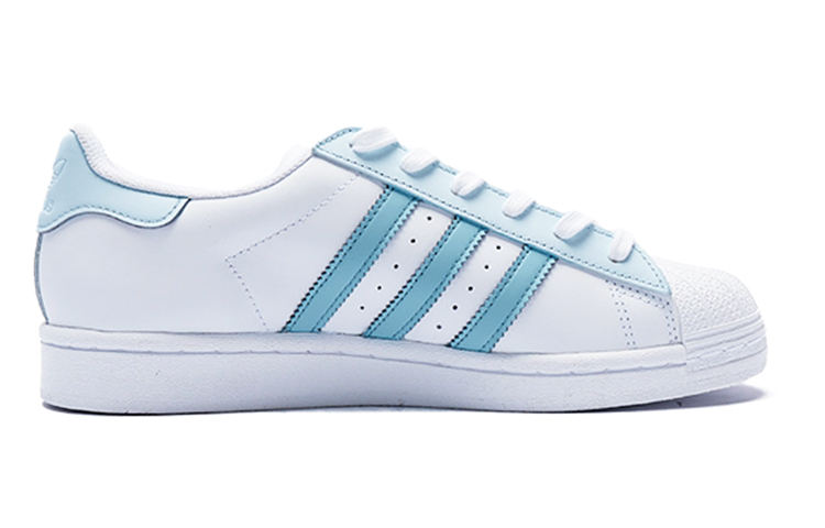 Lookbook (W) [Sepatu Kustom] adidas Originals Superstar 'Bubble Jellyfish Biru Langit' FV3284(Team15-晴空少女)