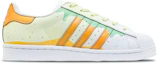 Lookbook 【客製球鞋】adidas originals Superstar 橘子汽水 夏日檸檬 耐磨防滑透氣 舒適百搭 低筒 板鞋 女款 黃橘綠
