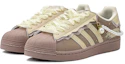 Shop 【定製球鞋】 adidas originals Superstar 貝殼頭 聖誕主題 珍珠鍊 限定禮盒 低筒 板鞋 女款 棕白