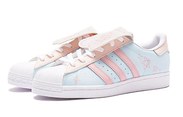 Shop (W) [Zapatos Personalizados] adidas Originals Superstar 'Blueberry Pop Rock' FV3284(Team15-蓝莓跳跳糖)