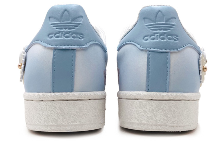 Shop (W) [定制鞋] 阿迪达斯经典款Superstar '夏日花卉' GX2172(TeamS-女款贝壳头花卉)