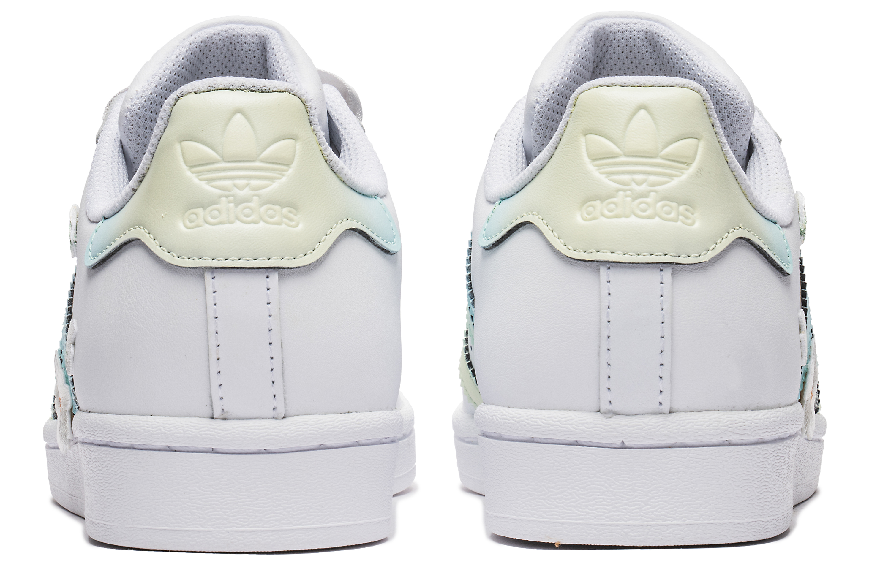 [Custom Shoes] (W) adidas Originals Superstar 'Green Sakura' 圖 5