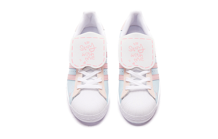 Purchase (W) [Zapatos Personalizados] adidas Originals Superstar 'Blueberry Pop Rock' FV3284(Team15-蓝莓跳跳糖)
