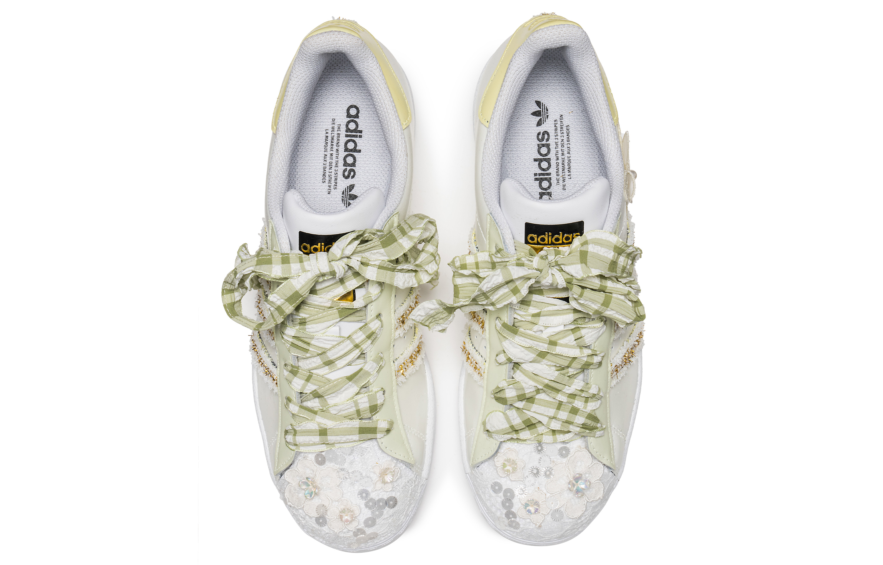 Purchase (W) [Sepatu Kustom] adidas Originals Superstar 'Bunga Cahaya Bulan' FV3284(TeamB-月光花影)