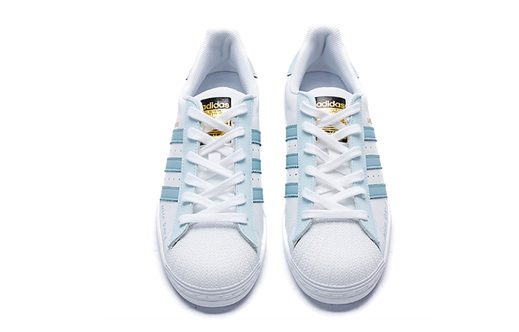 Purchase (W) [Sepatu Kustom] adidas Originals Superstar 'Bubble Jellyfish Biru Langit' FV3284(Team15-晴空少女)