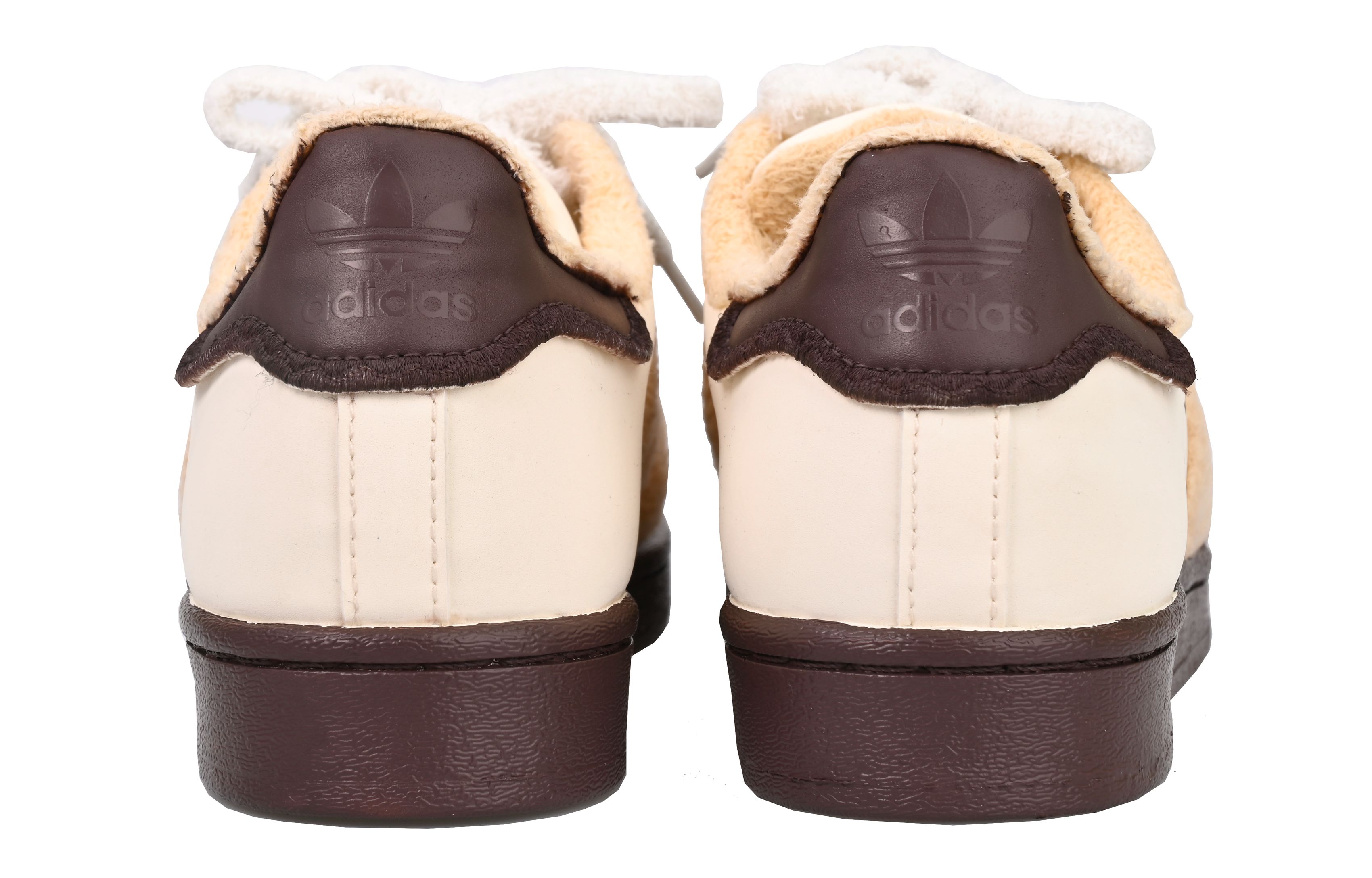 Purchase (W) [定制鞋款] 阿迪达斯三叶草Superstar '棕色毛绒牛' GY2527(Team33-绒绒奶牛-女款)