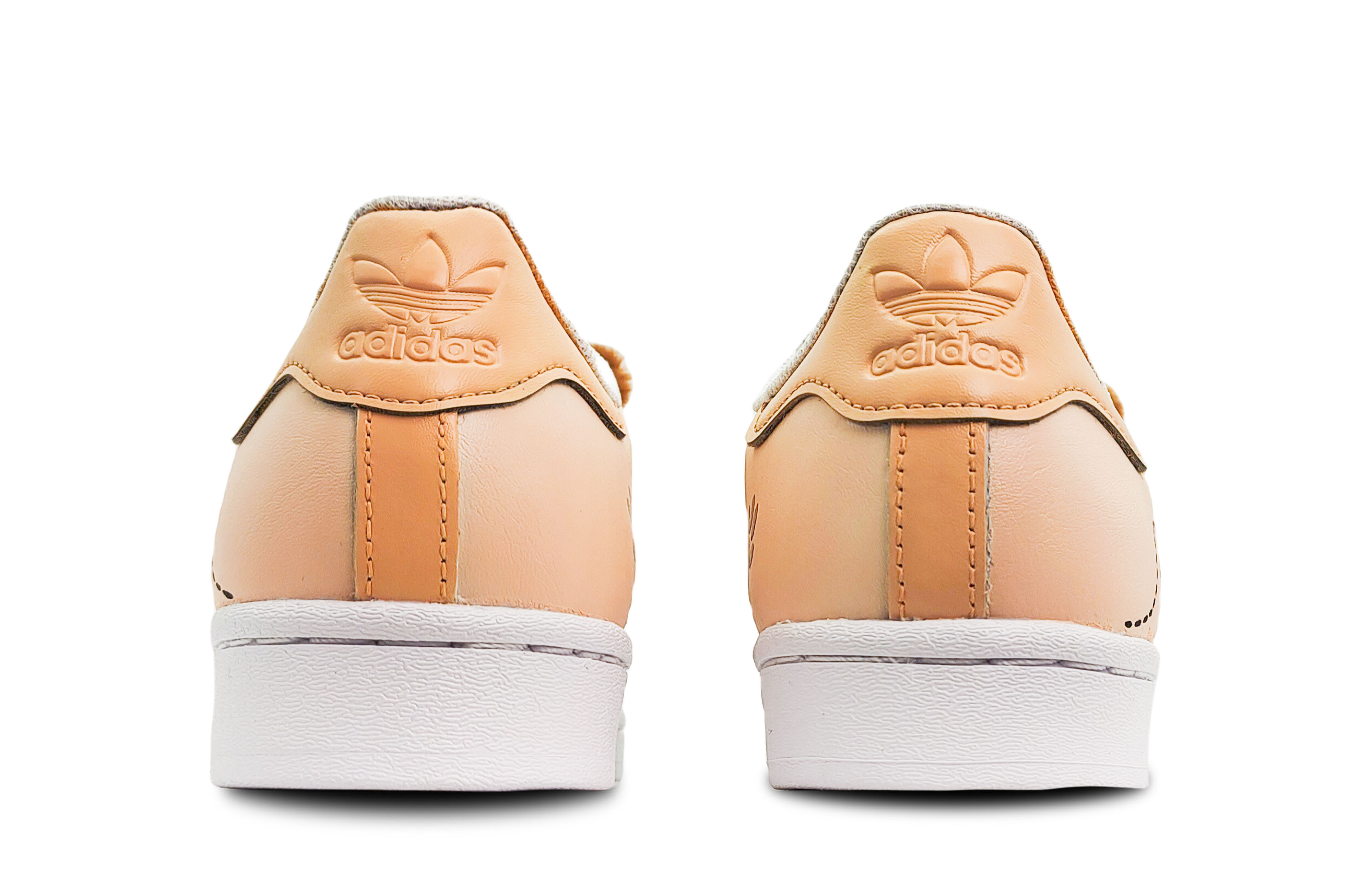 Purchase (W) [Sepatu Custom] adidas Originals Superstar 'Beruang Cokelat' EG4958(Team188-brown-bearSBOX)