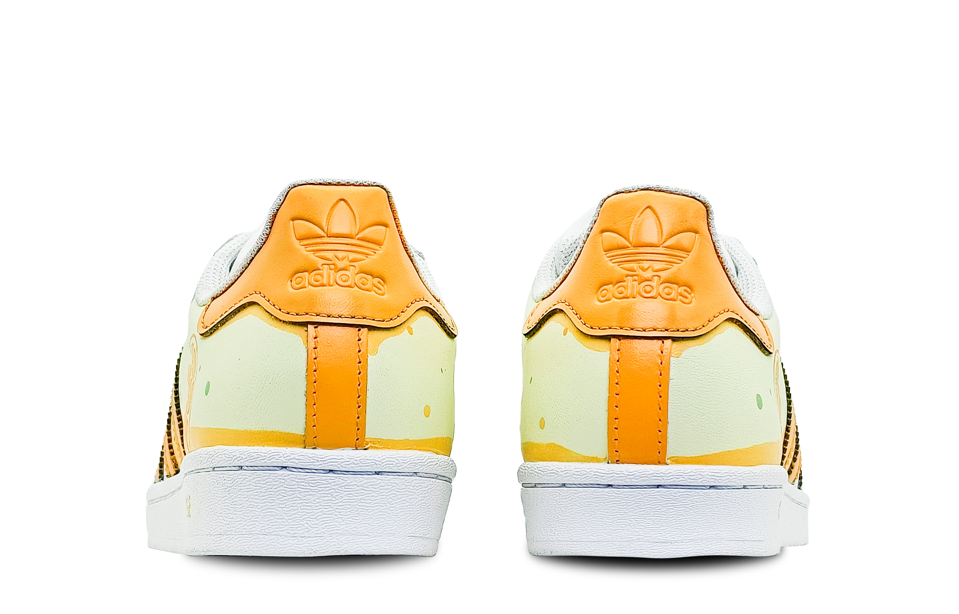 [Custom Shoes] (W) adidas Originals Superstar 'Orange Soda Summer Lemon' 圖 5