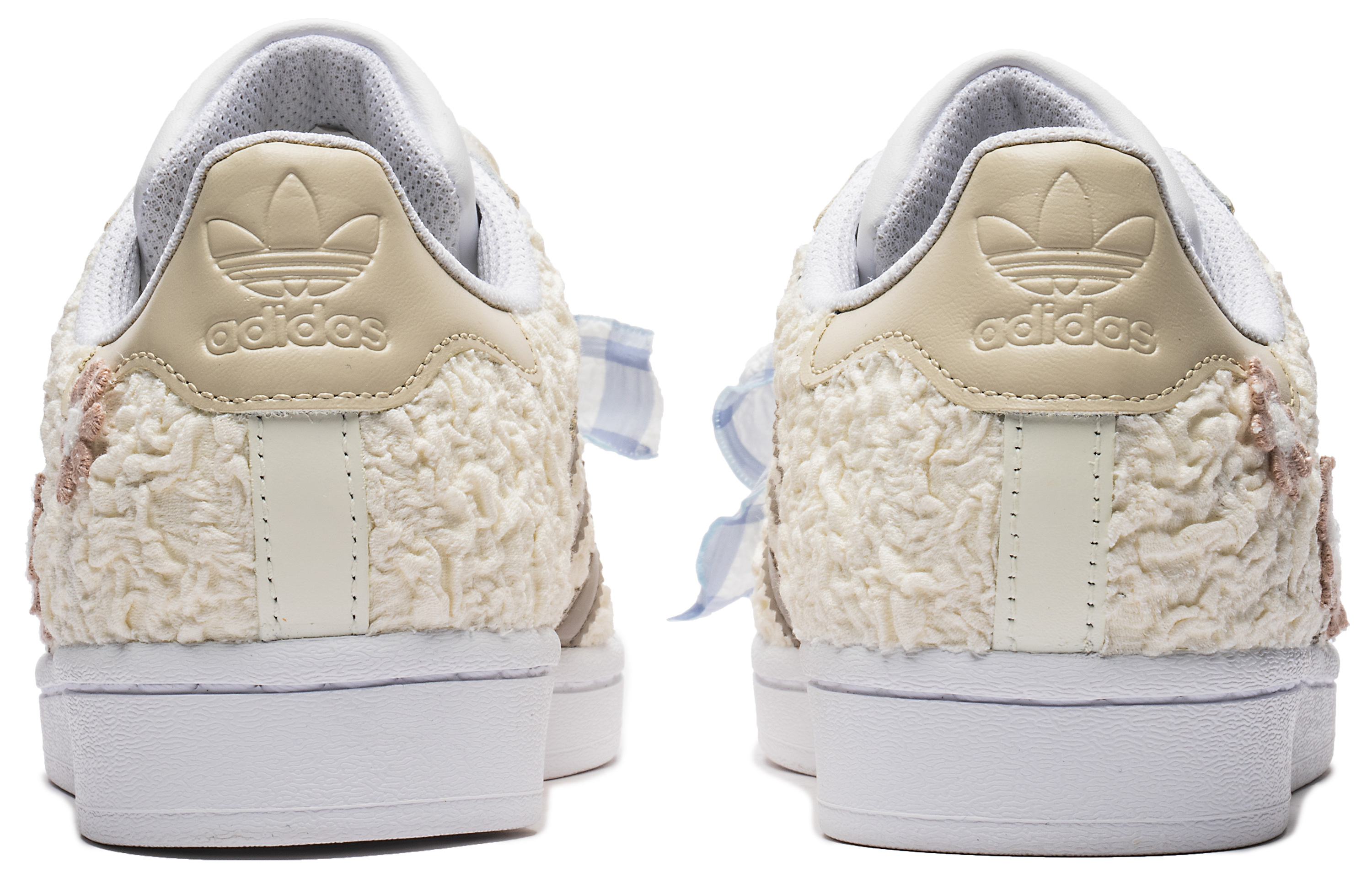 Details for (W) [Zapatillas personalizadas] adidas Superstar "Nubes 520" Blancas FV3284(TeamB-云端之舞)