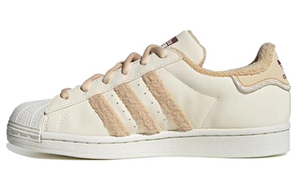 Details for (W) [定制鞋款] 阿迪达斯三叶草Superstar '棕色毛绒牛' GY2527(Team33-绒绒奶牛-女款)