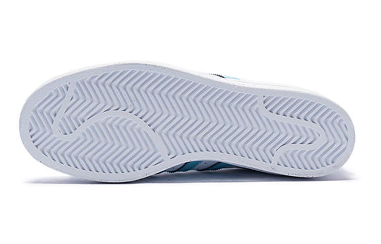 Sizing (W) [Sepatu Kustom] adidas Originals Superstar 'Bubble Jellyfish Biru Langit' FV3284(Team15-晴空少女)