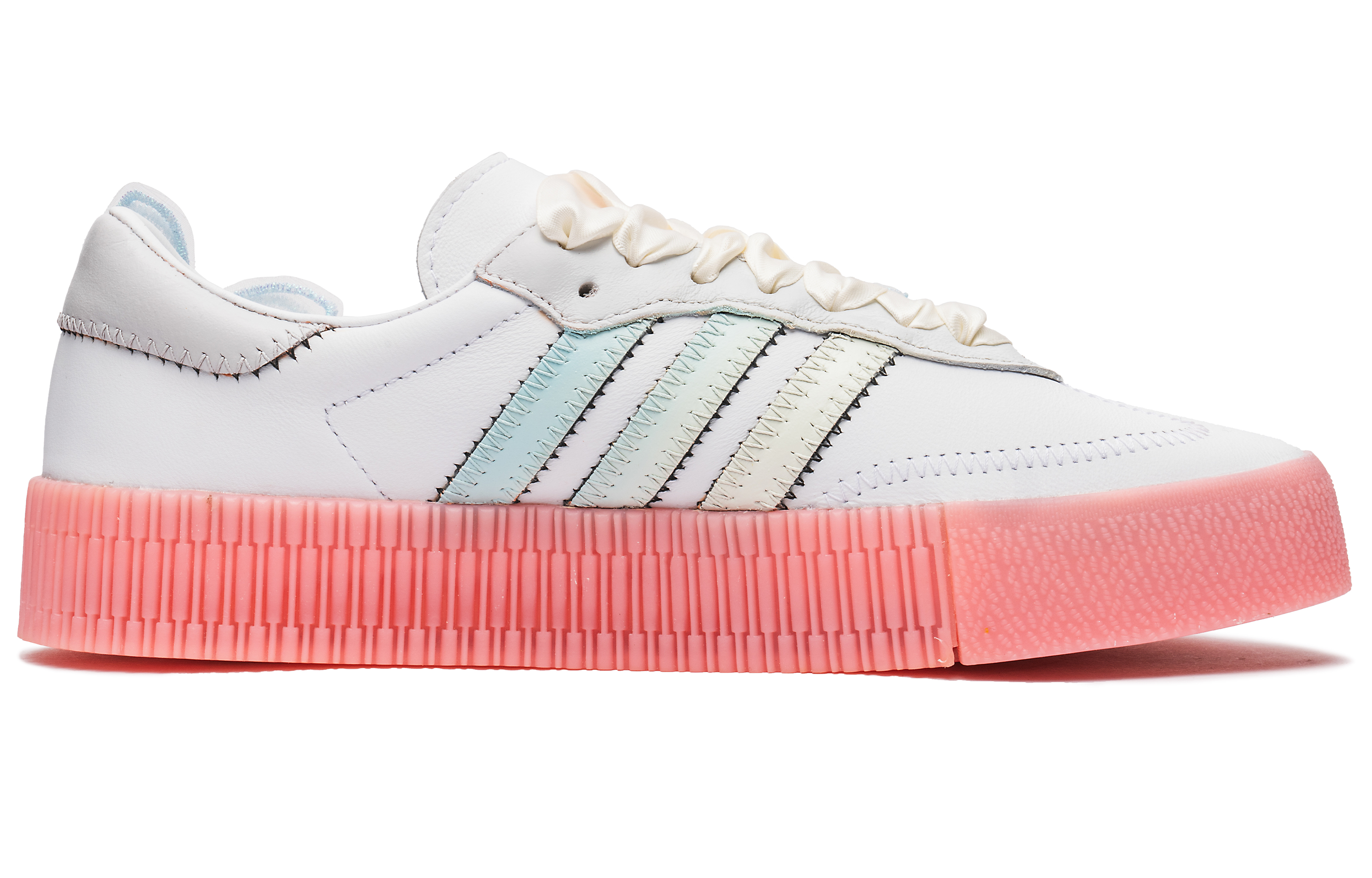 Lookbook (W) [定制鞋款] 阿迪达斯桑巴“芭蕾蝴蝶缎” FW4201(TeamB-女款蝴蝶缎舞)